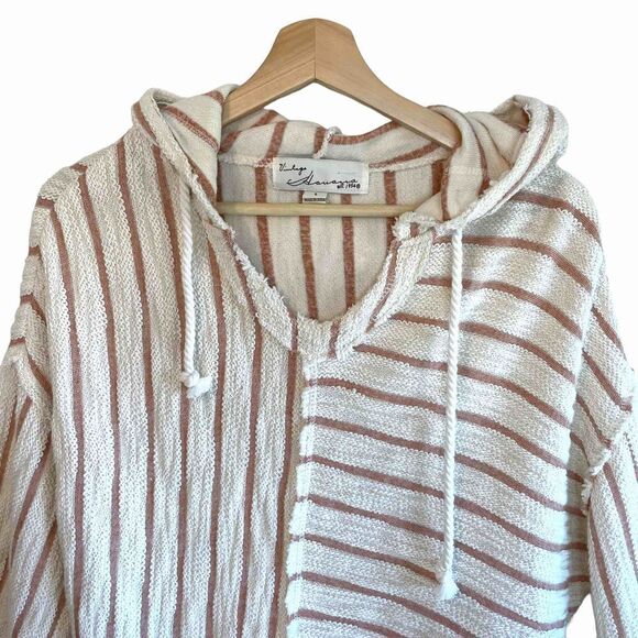 Vintage Havana Boho Mixed Stripes Hoodie - Picture 2 of 8